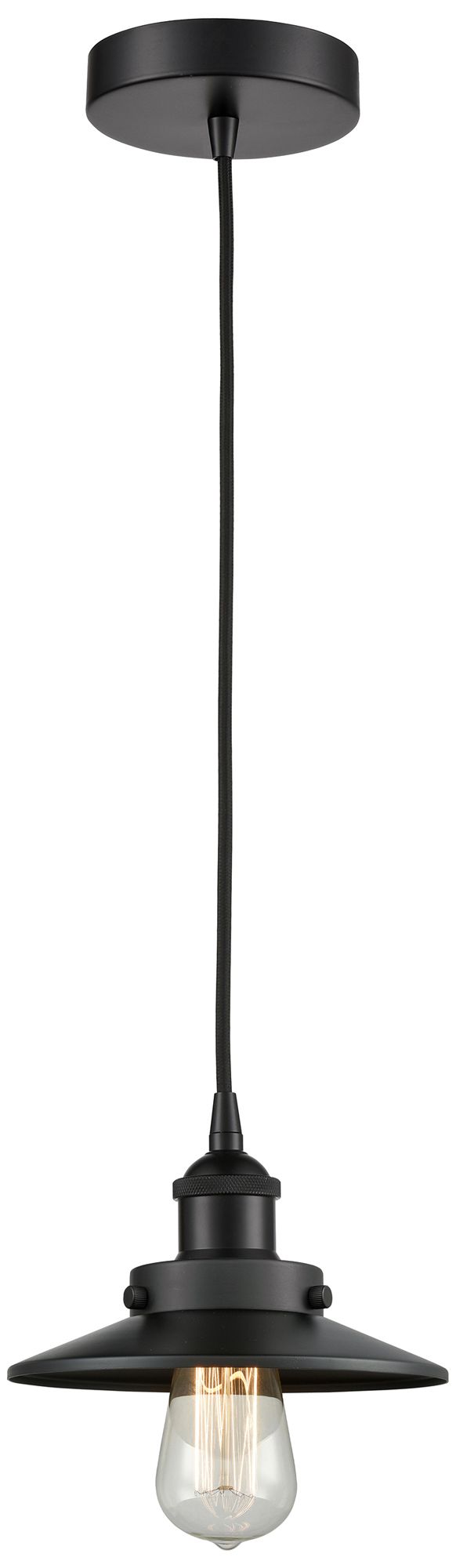 Innovations Lighting Railroad Black Collection