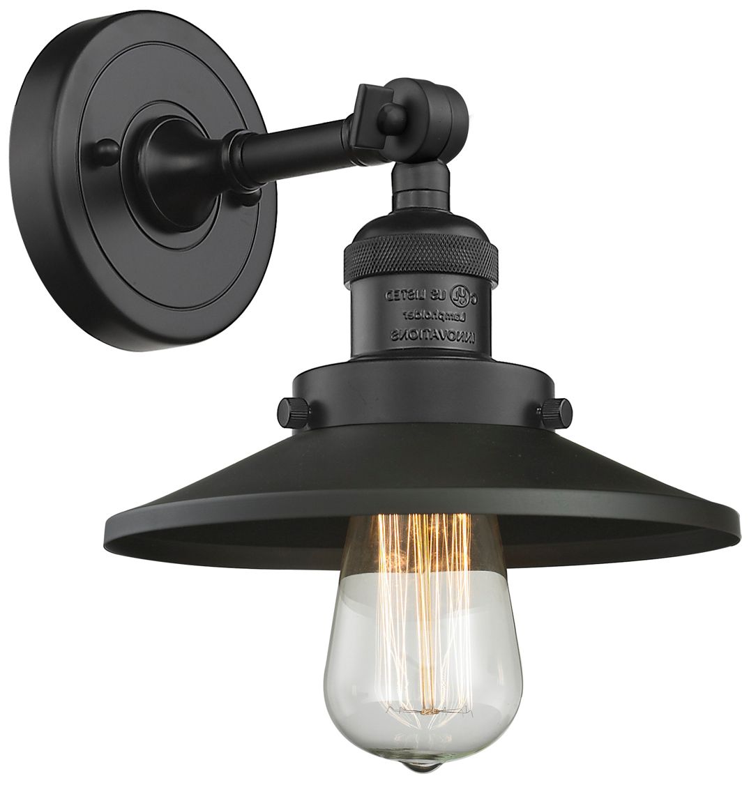 Innovations Lighting Railroad Black Collection