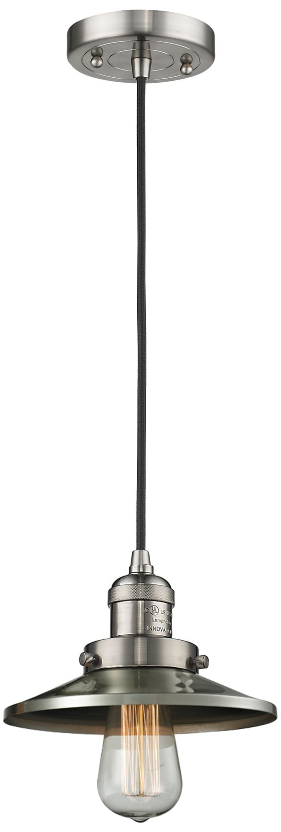 Innovations Lighting Railroad Brushed Nickel Collection