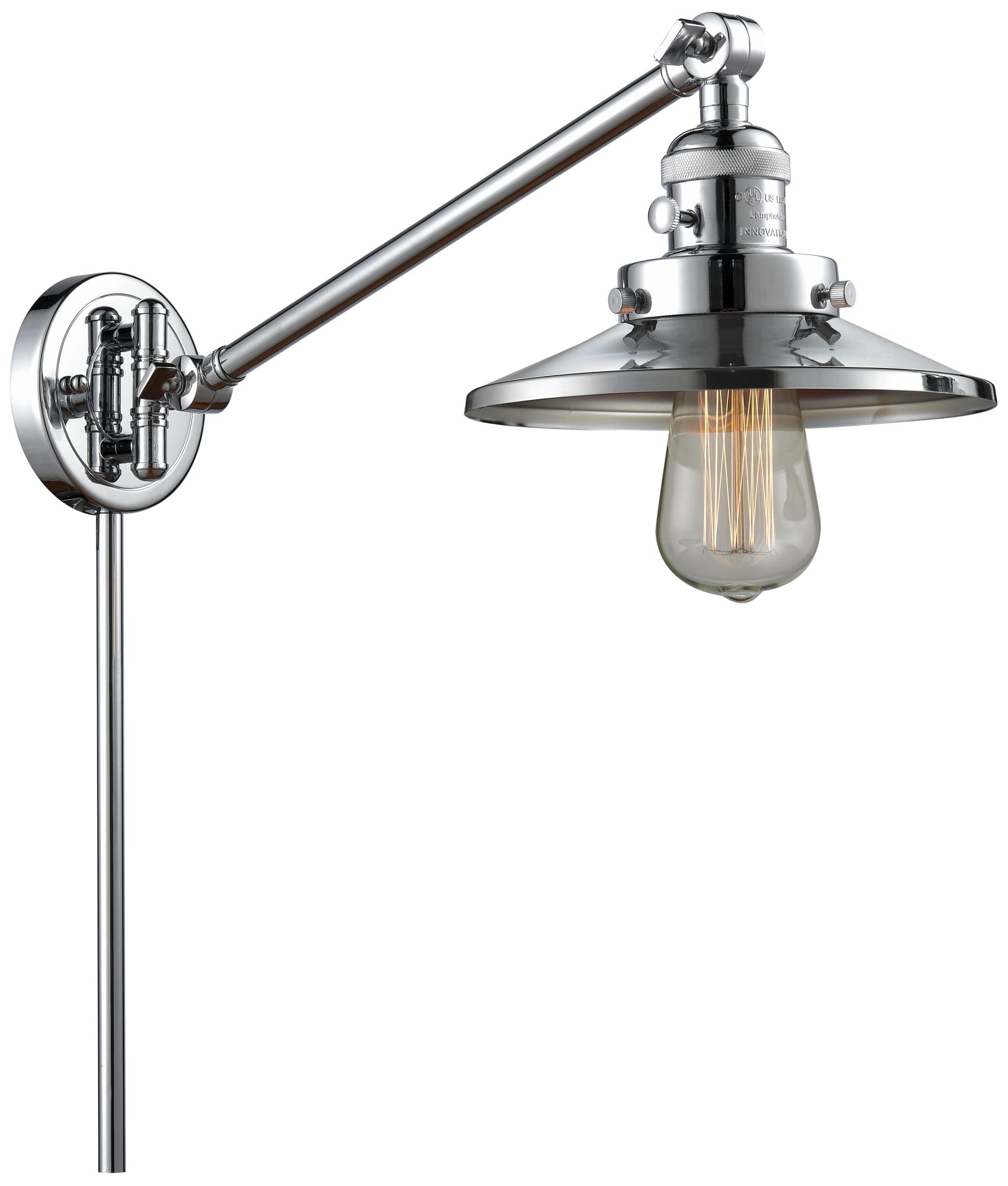 Innovations Lighting Railroad Chrome Collection