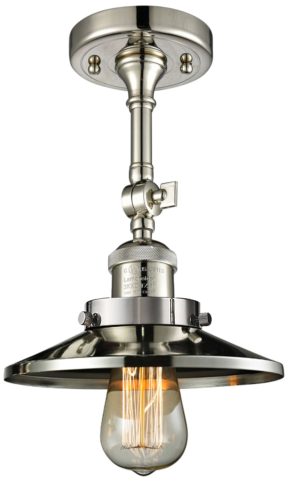 Innovations Lighting Railroad Chrome Collection