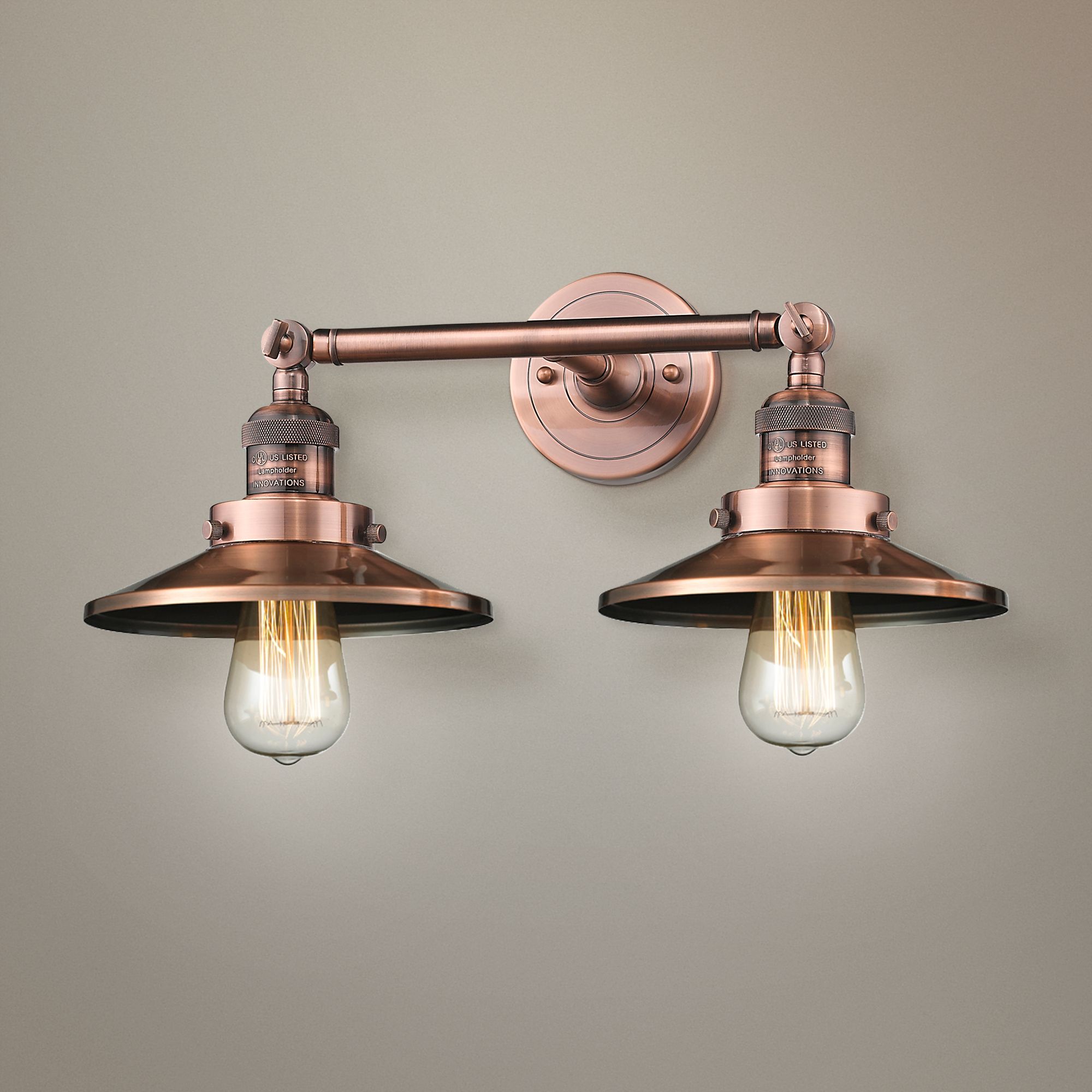Innovations Lighting Railroad Copper Collection
