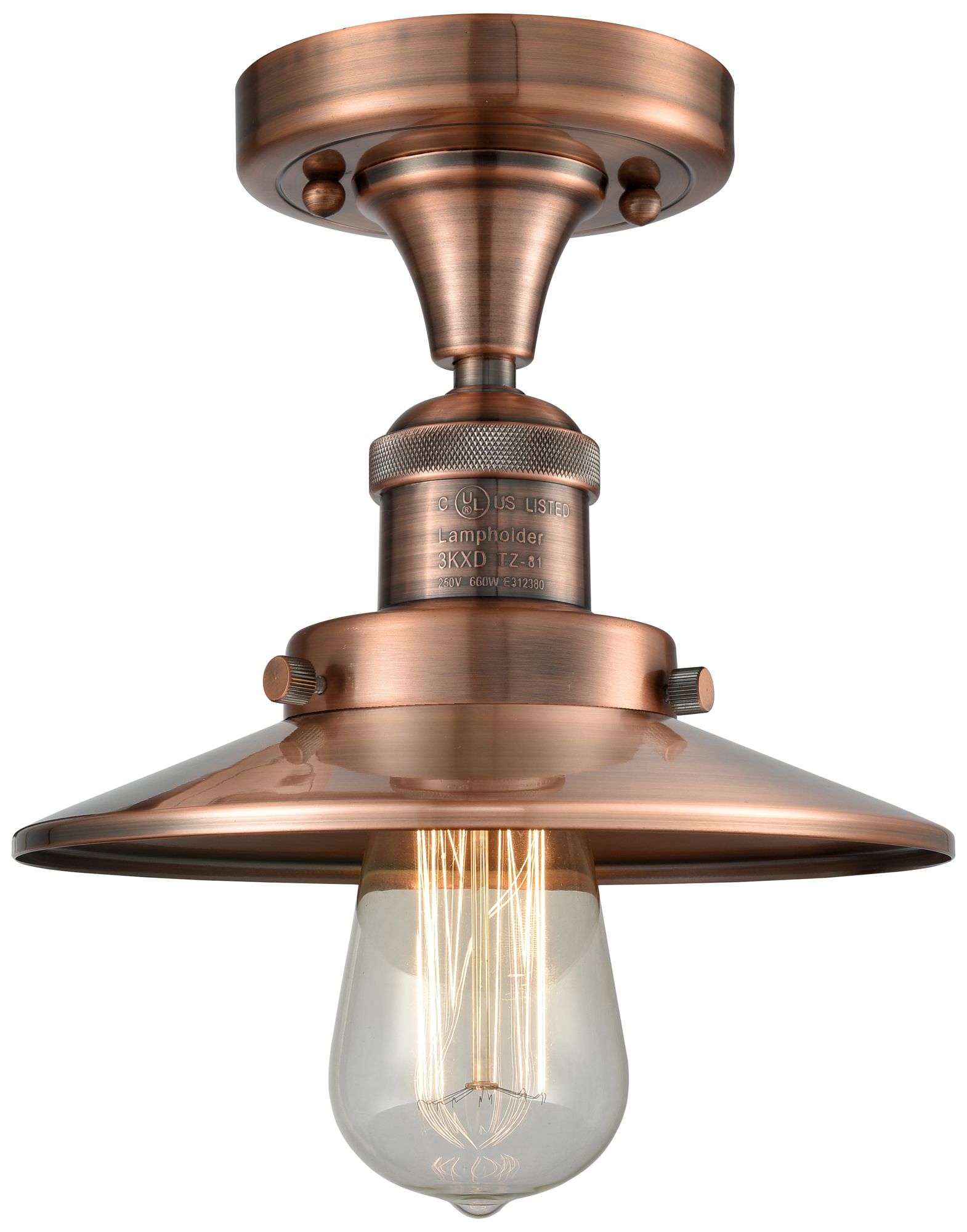 Innovations Lighting Railroad Copper Collection