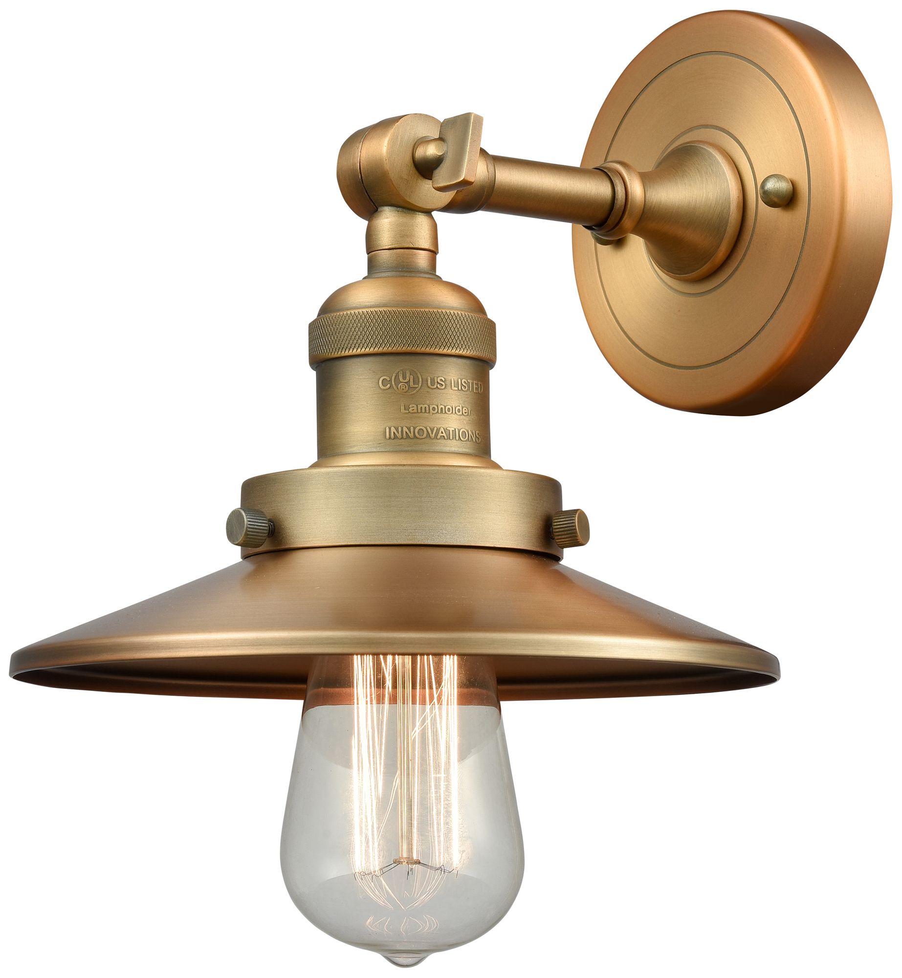 Innovations Lighting Railroad Gold Collection