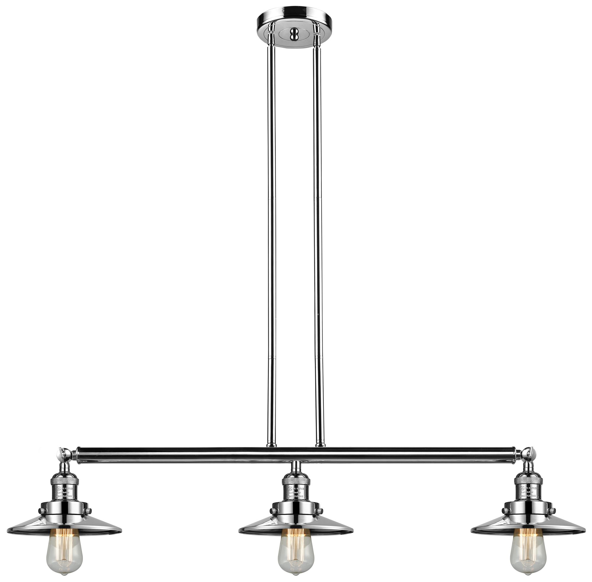 Innovations Lighting Railroad Silver Collection