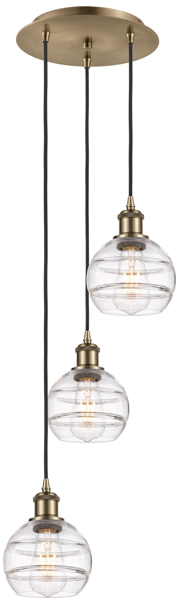 Innovations Lighting Rochester Brass - Antique Brass Collection