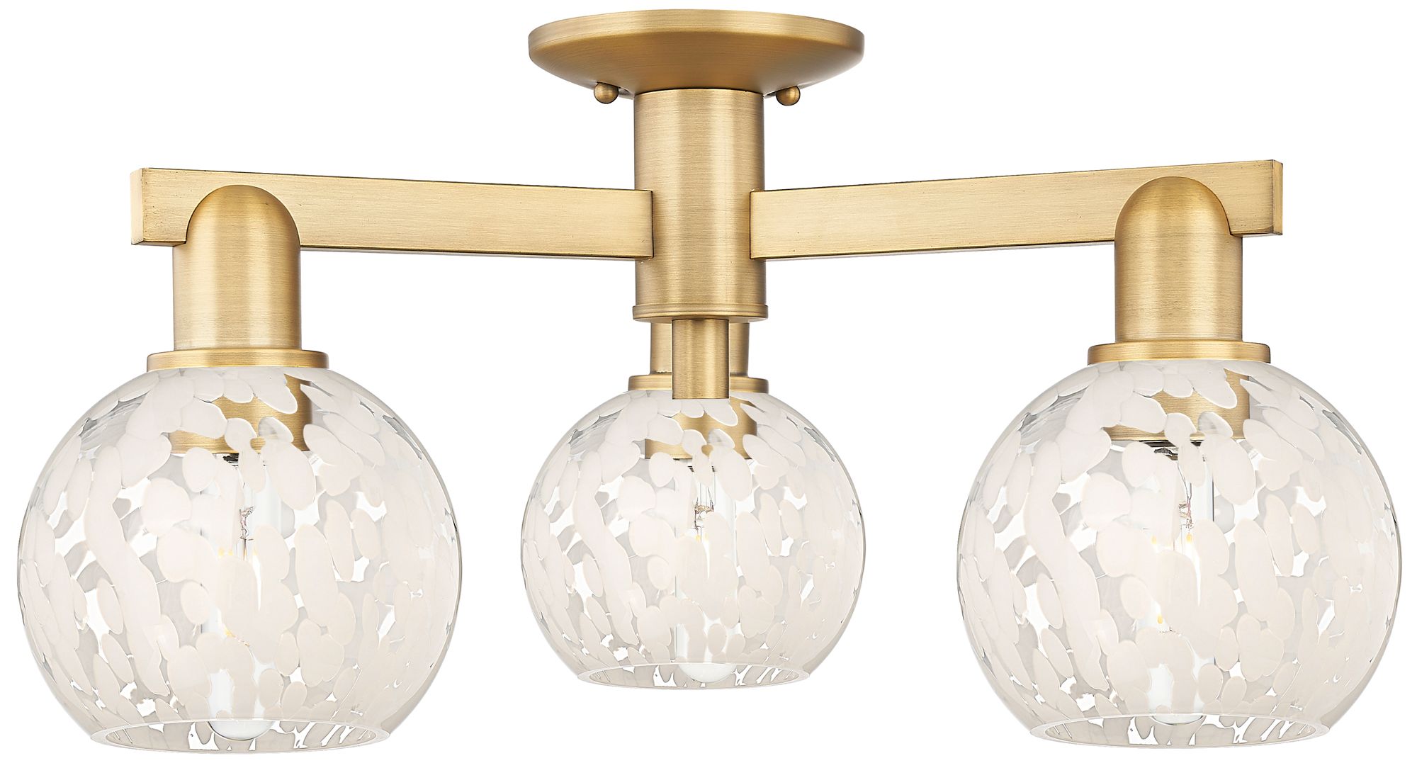 Innovations Lighting White Mouchette Black Collection