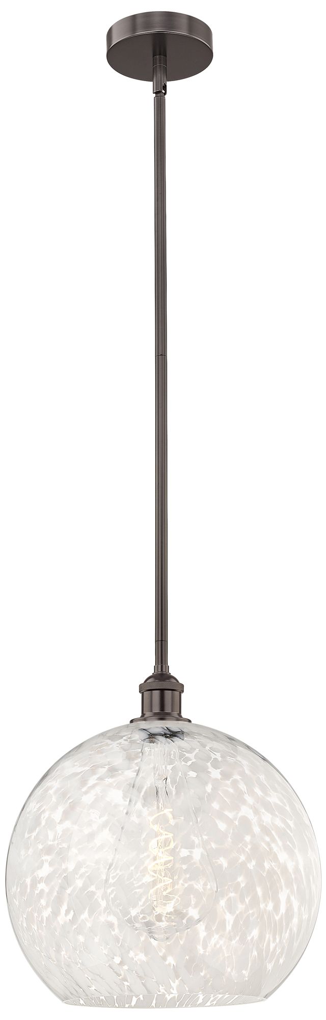 Innovations Lighting White Mouchette Bronze Collection