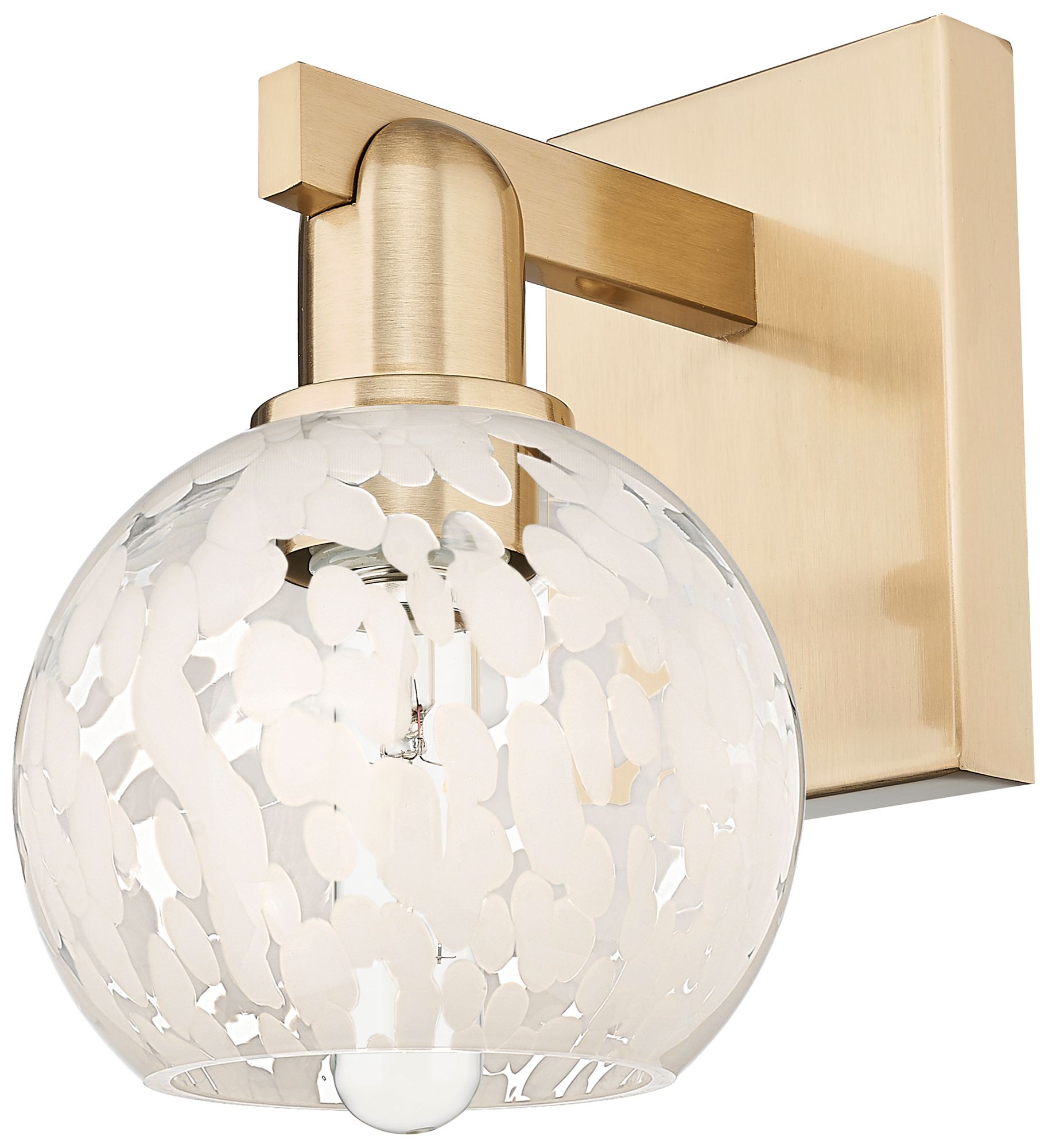 Innovations Lighting White Mouchette Bronze Collection