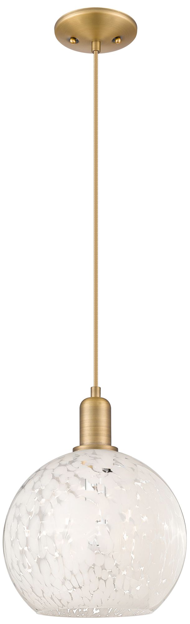 Innovations Lighting White Mouchette Copper Collection