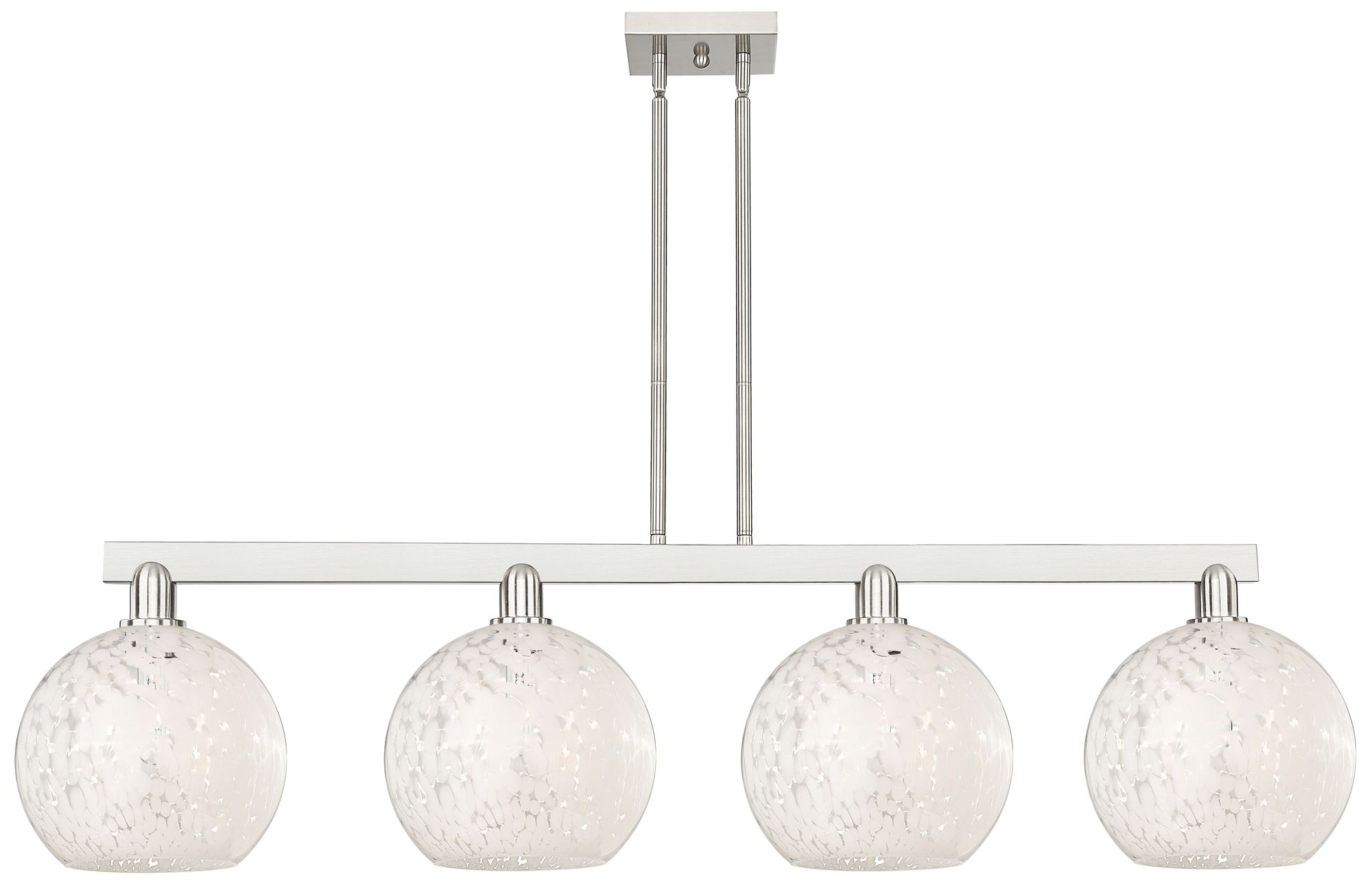Innovations Lighting White Mouchette Gold Collection