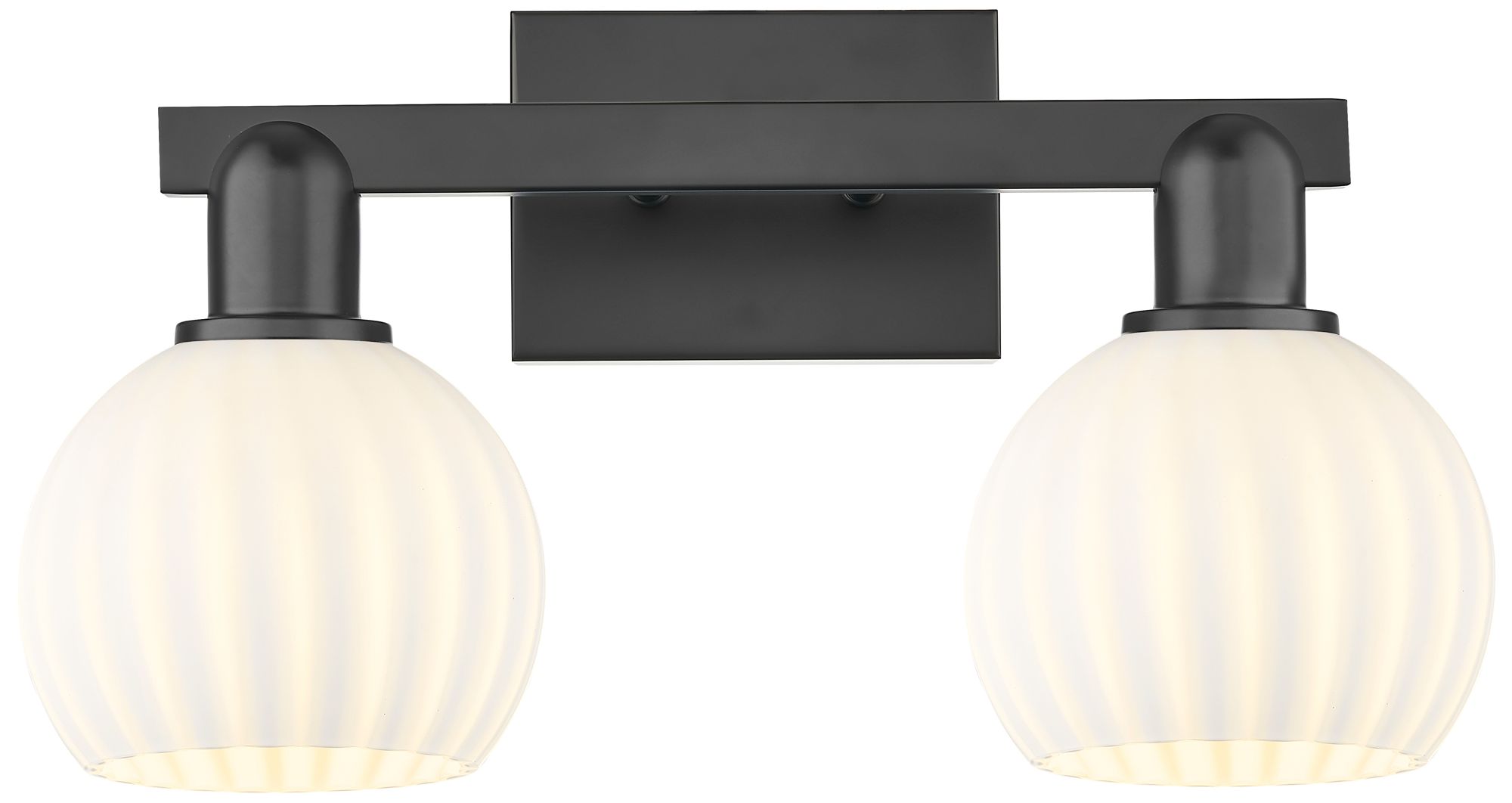 Innovations Lighting White Venetian Black Collection