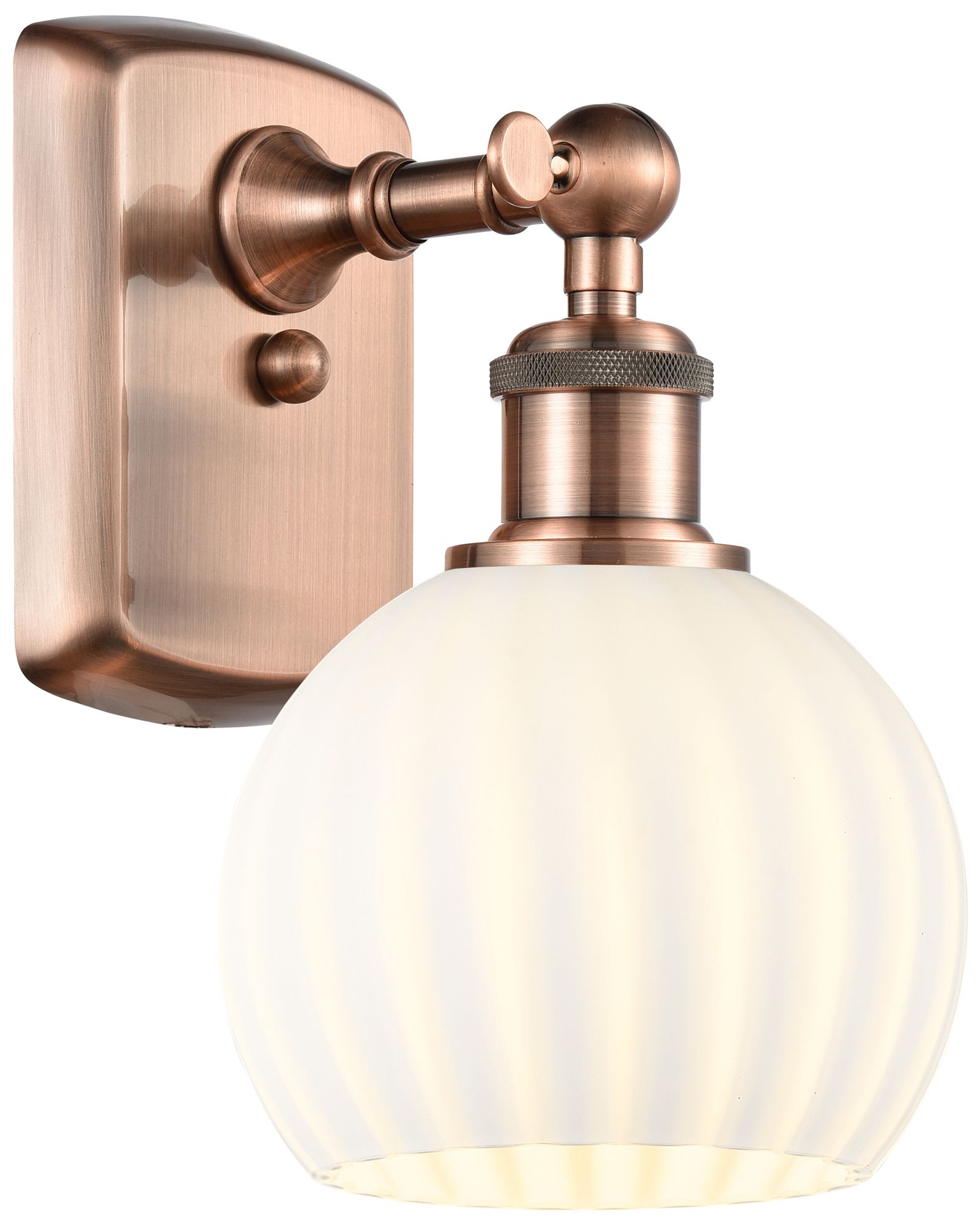 Innovations Lighting White Venetian Brown Collection