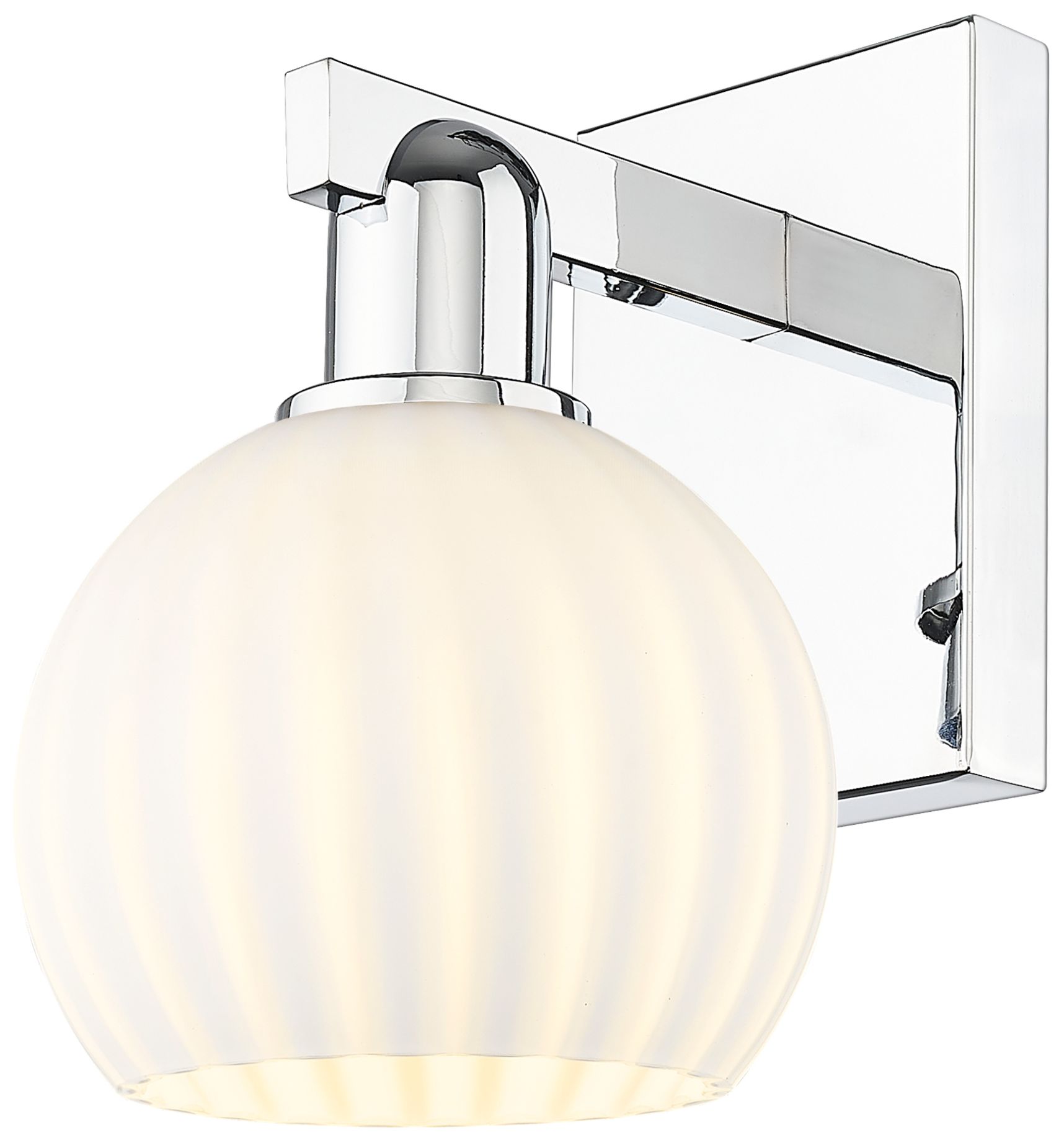 Innovations Lighting White Venetian Chrome Collection