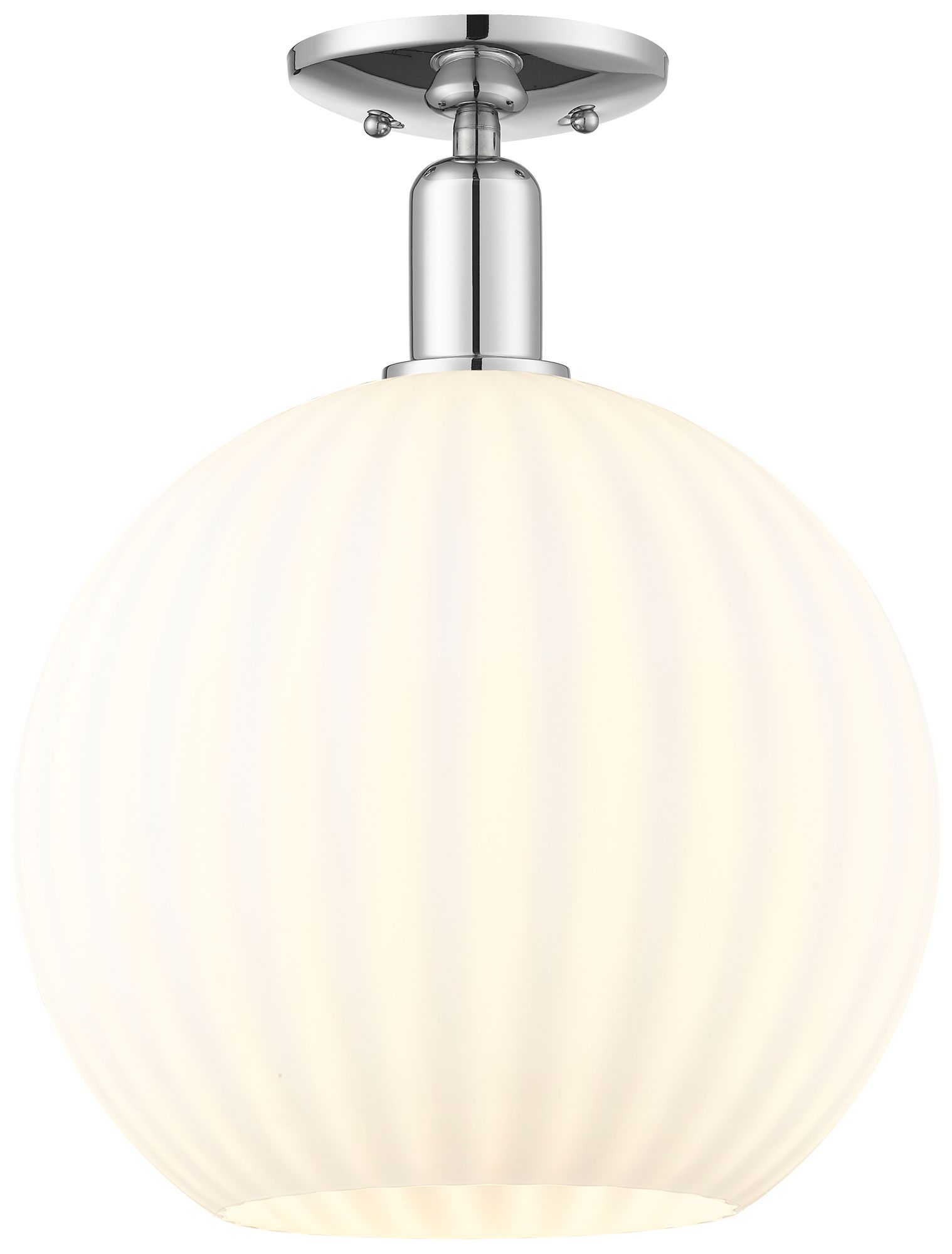 Innovations Lighting White Venetian Chrome Collection