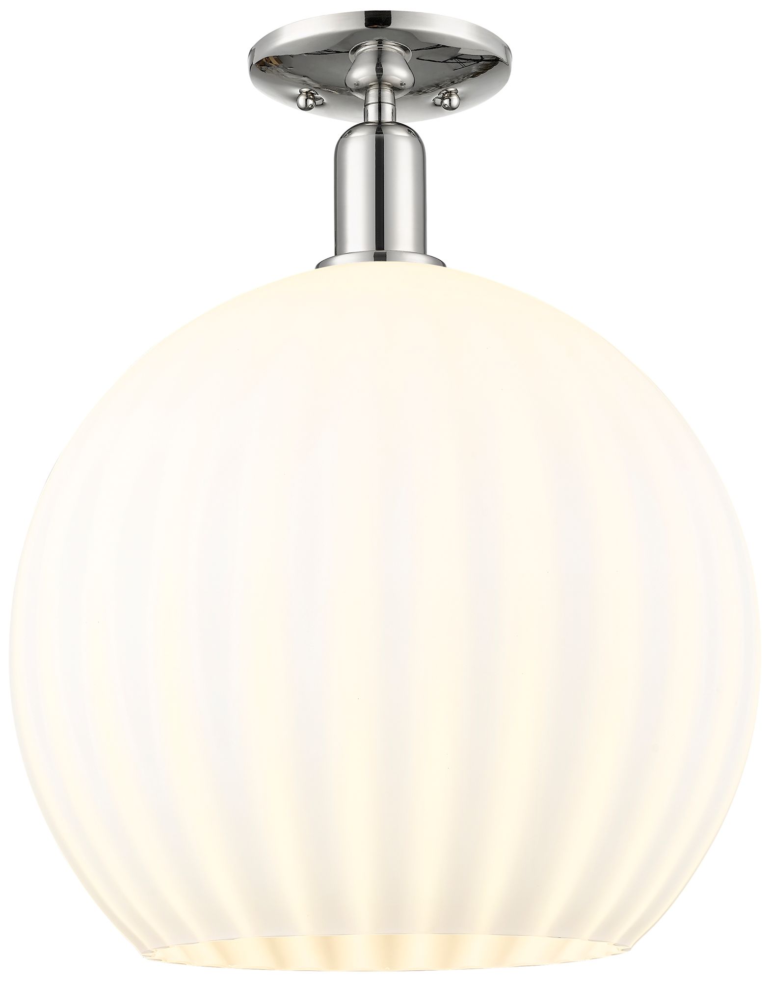 Innovations Lighting White Venetian Chrome Collection