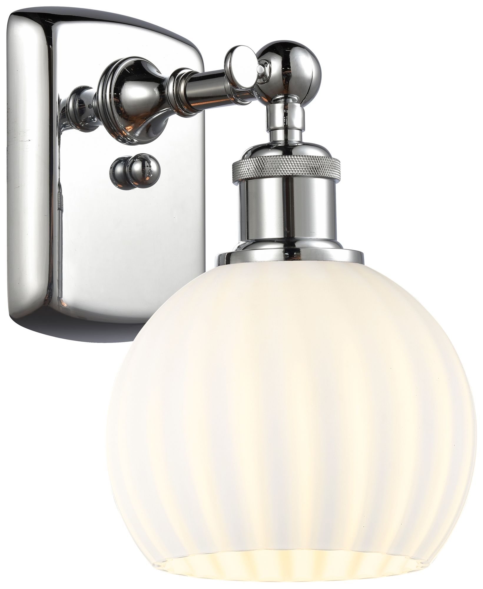 Innovations Lighting White Venetian Silver Collection