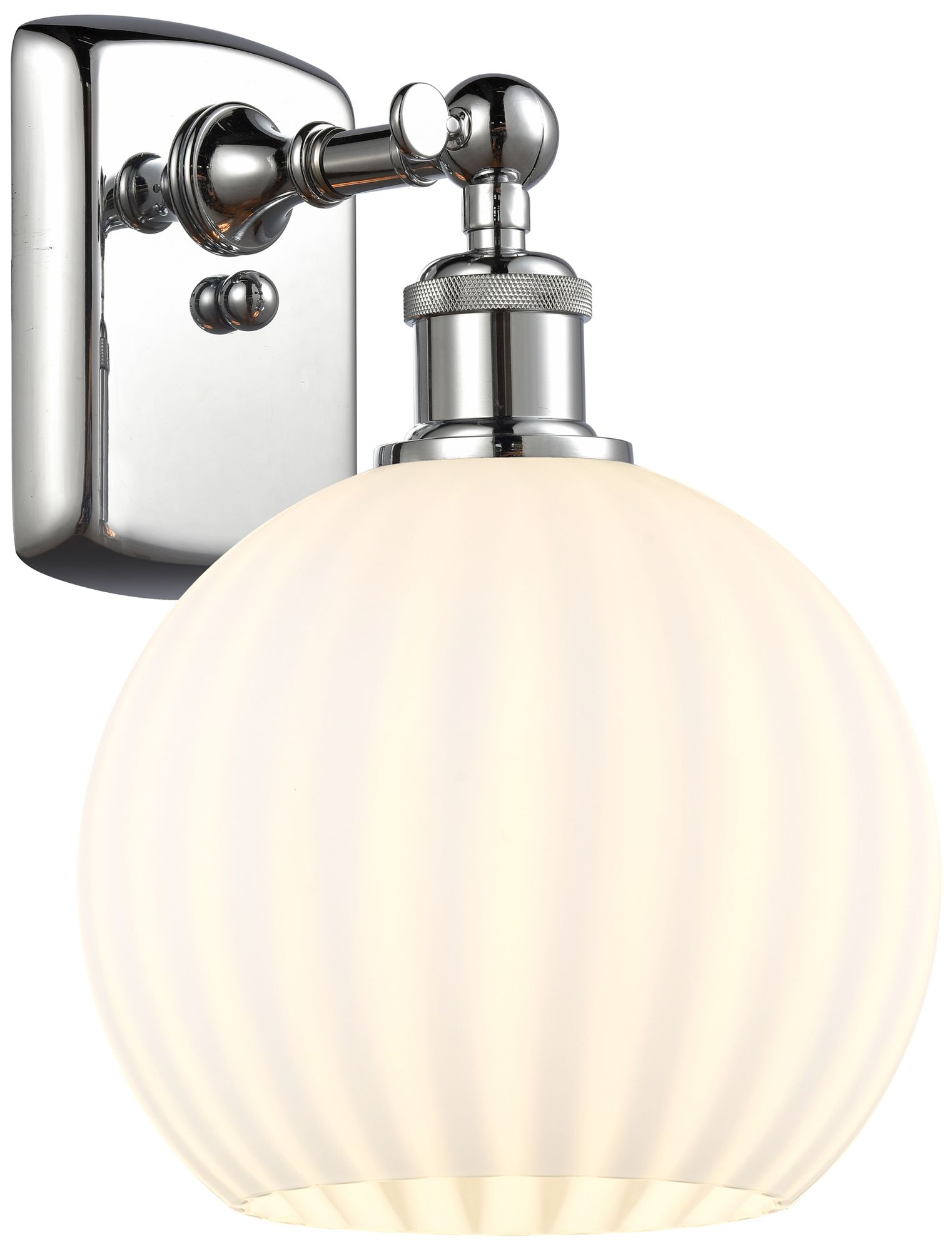 Innovations Lighting White Venetian Silver Collection