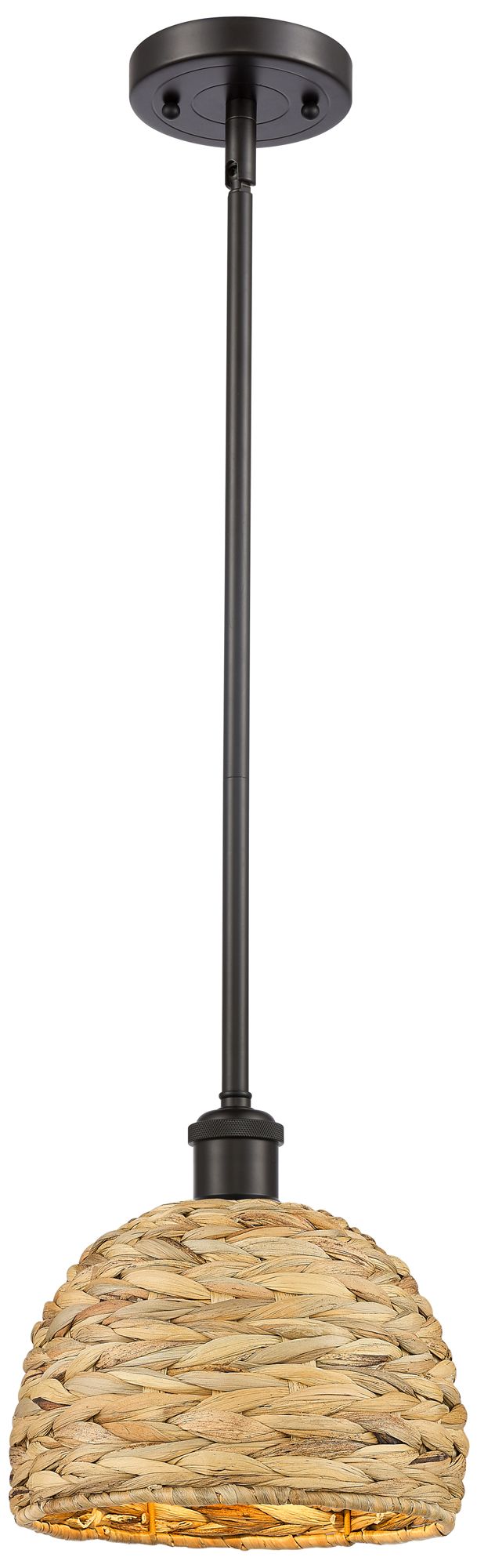 Innovations Lighting Woven Rattan Bronze Collection