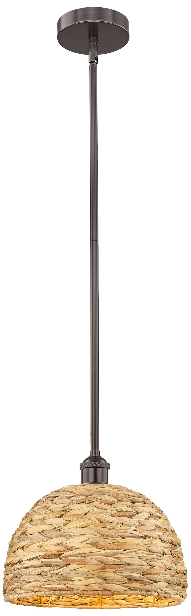 Innovations Lighting Woven Rattan Bronze Collection