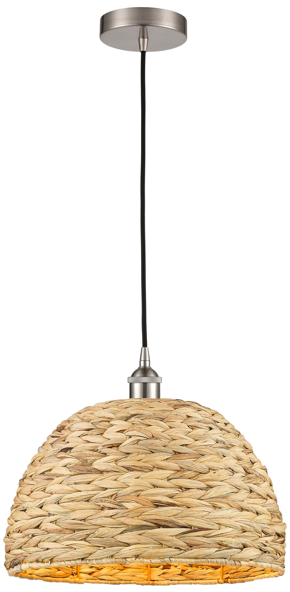 Innovations Lighting Woven Rattan Gold Collection