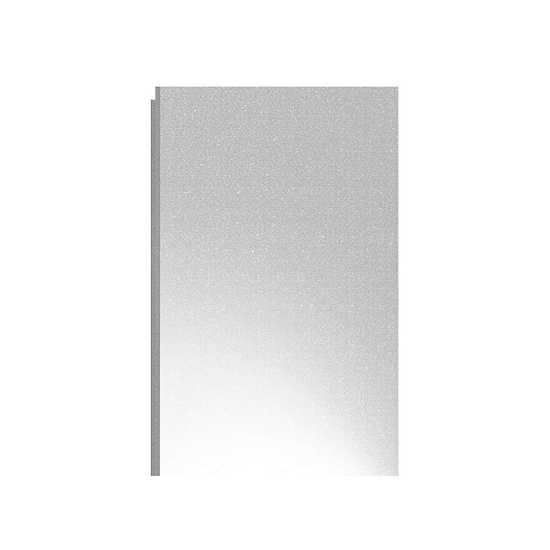 Image 2 Inside Out Flat Box 25"H White 2-LED Outdoor Wall Light more views
