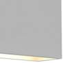 Inside Out Flat Box 7" High White 2-LED Outdoor Wall Light
