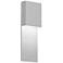 Inside Out Flat Box™ 17" High White LED Outdoor Wall Light