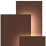 Inside Out Offset Panels&trade; 20 3/4"H Bronze LED Wall Light