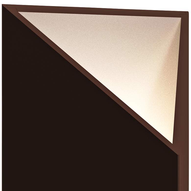 Image 2 Inside Out Prisma 11" High Bronze LED Outdoor Wall Light more views