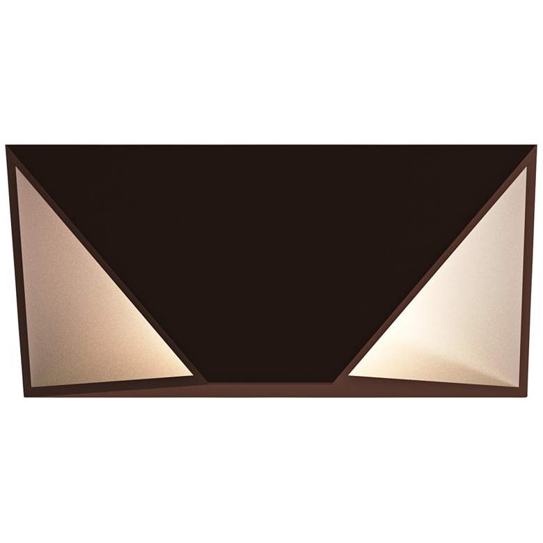 Image 3 Inside Out Prisma 11" High Bronze LED Outdoor Wall Light more views