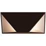 Inside Out Prisma 11" High Bronze LED Outdoor Wall Light