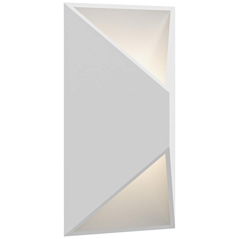 Image 1 Inside Out Prisma 11" High White LED Outdoor Wall Light