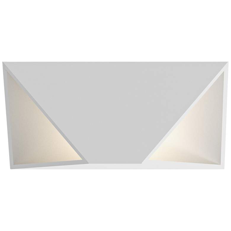 Image 3 Inside Out Prisma 11 inch High White LED Outdoor Wall Light more views