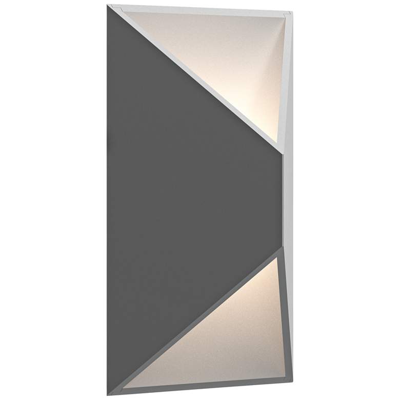 Image 1 Inside Out Prisma&trade; 11 inch High Gray LED Outdoor Wall Light