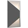 Inside Out Prisma&trade; 11" High Gray LED Outdoor Wall Light