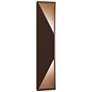 Inside Out Prisma&trade; 18" High Bronze LED Outdoor Wall Light