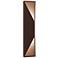 Inside Out Prisma™ 18" High Bronze LED Outdoor Wall Light