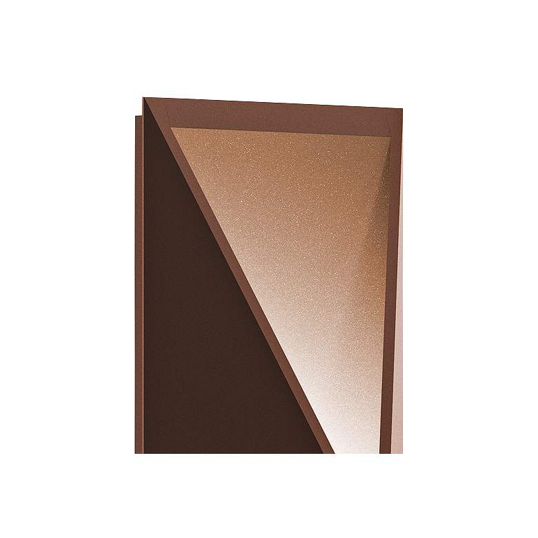 Image 2 Inside Out Prisma™ 18" High Bronze LED Outdoor Wall Light more views