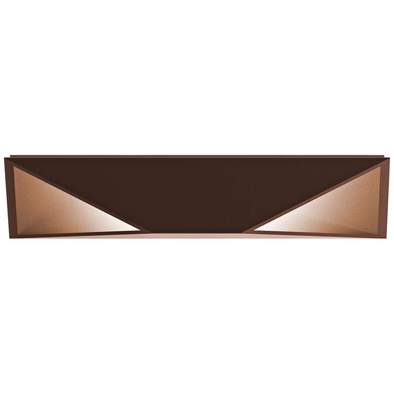 Image 3 Inside Out Prisma™ 18" High Bronze LED Outdoor Wall Light more views