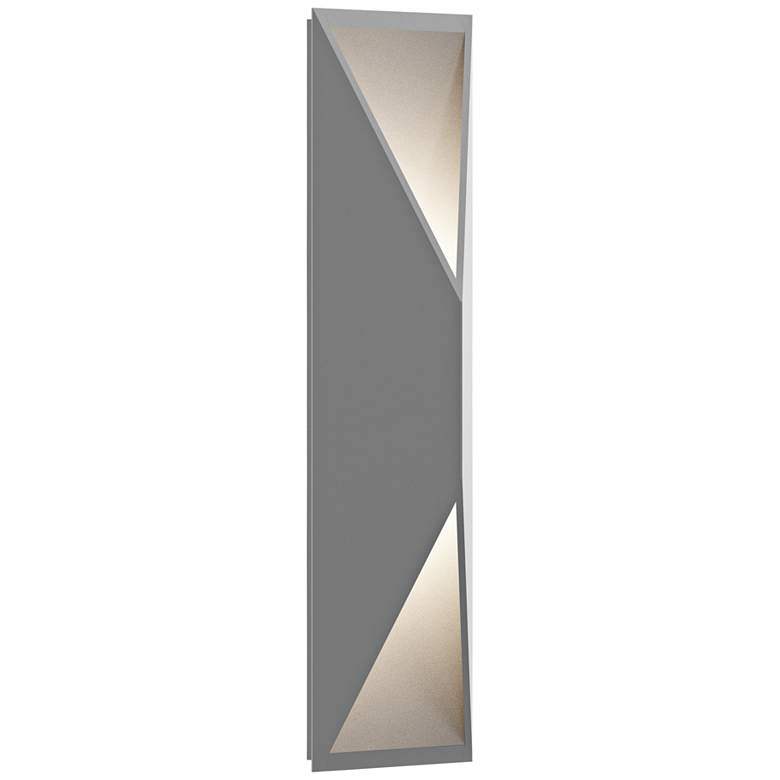 Image 1 Inside Out Prisma™ 18" High Gray LED Outdoor Wall Light