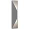 Inside Out Prisma™ 18" High Gray LED Outdoor Wall Light