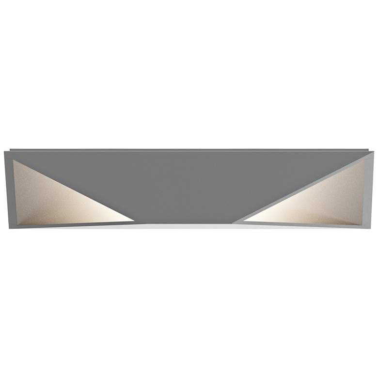 Image 3 Inside Out Prisma™ 18" High Gray LED Outdoor Wall Light more views