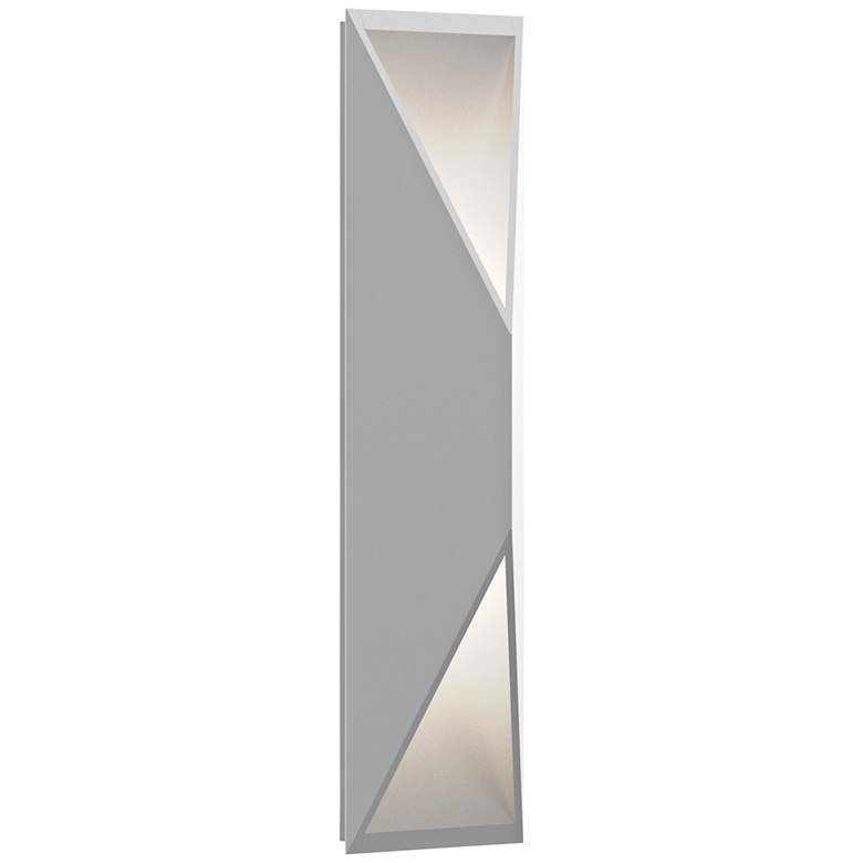 Image 1 Inside Out Prisma™ 18" High White LED Outdoor Wall Light