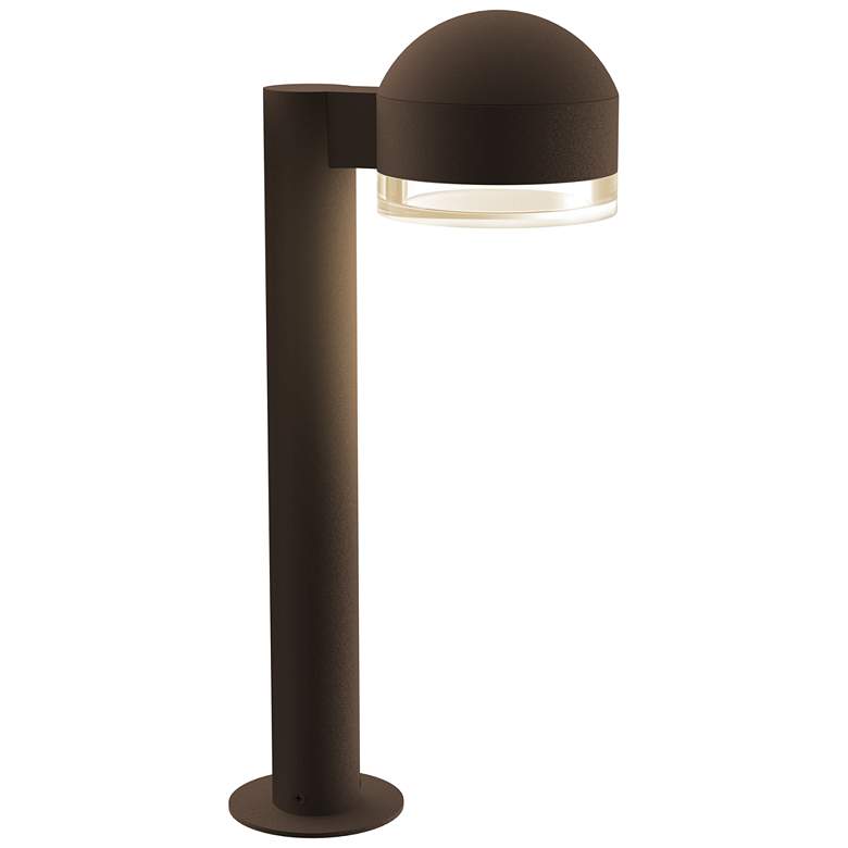 Image 1 Inside Out REALS 16" LED Bollard - TB - Dome Cap and Clear Cylinder