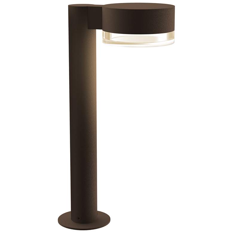 Image 1 Inside Out REALS 16 inch LED Bollard - TB - Plate Cap and Clear Cylinder