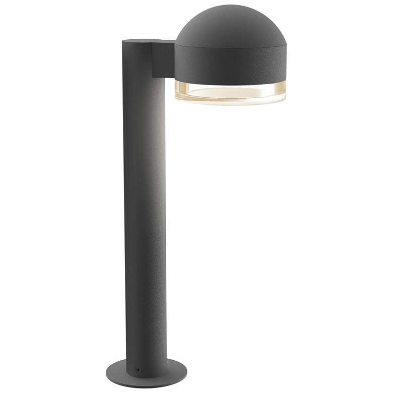 Image 1 Inside Out REALS 16 inch LED Bollard - TG - Dome Cap and Clear Cylinder