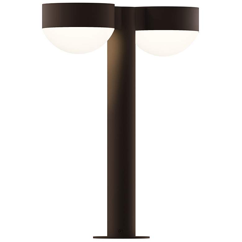 Image 1 Inside Out REALS 16" LED Double Bollard - TB - Plate Caps and Dome
