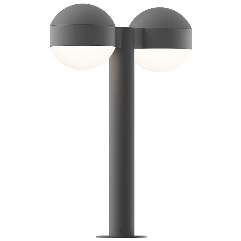 Image 1 Inside Out REALS 16" LED Double Bollard - TG - Plate Cap and Dome