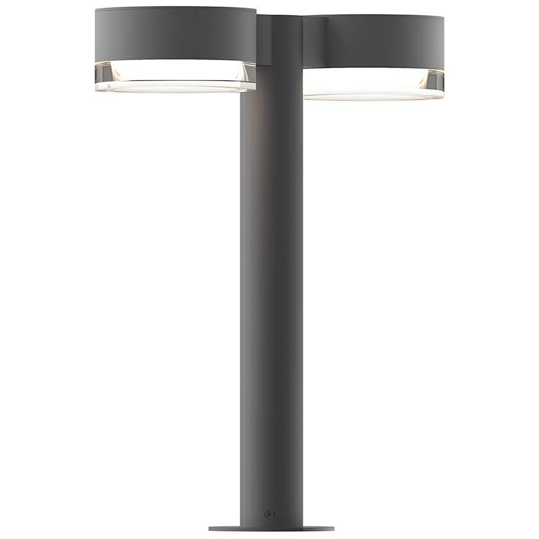 Image 1 Inside Out REALS 16" LED Double Bollard - TG - Plate Caps and Clear Le